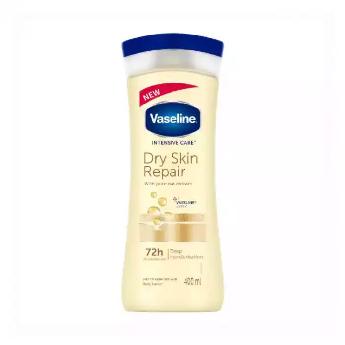 Vaseline intensive care dry skin repair body lotion - 400 ml