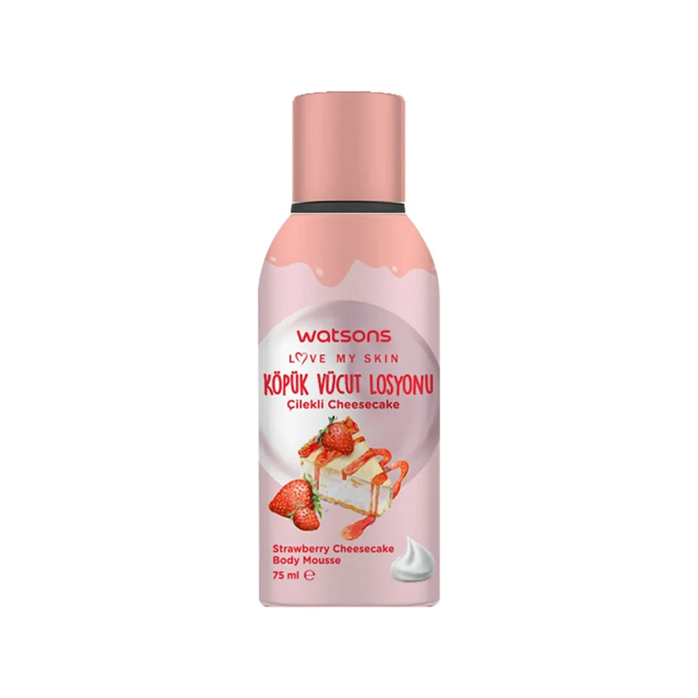 Watsons Love My Skin Strawberry Cheesecake Body Mousse 75 ml