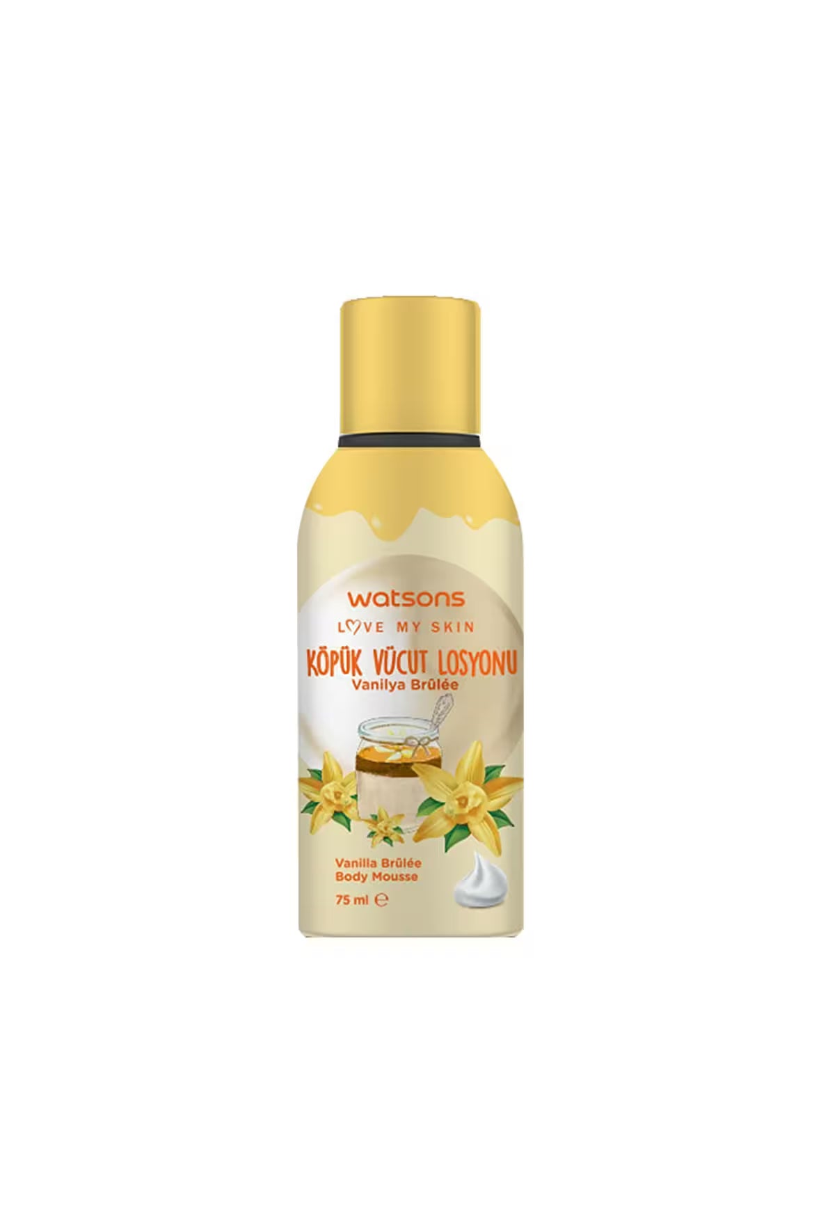 Watsons Vanilla brulee Foam Lotion 75 Ml