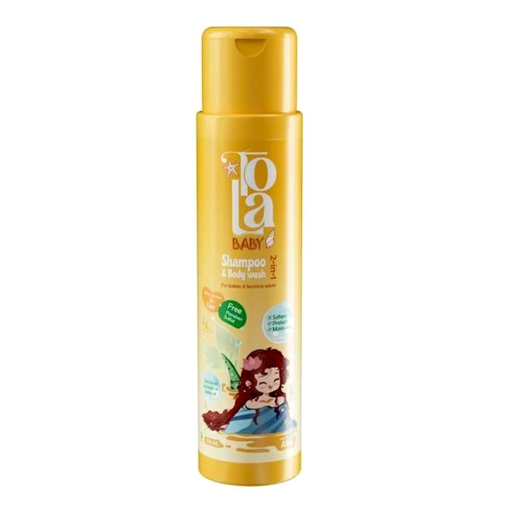Tola Baby 2 in 1 Shampoo and Body Wash 250 ML