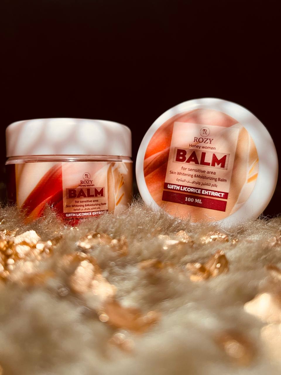 Rozy balm for sensitive area skin whitening 100 ml