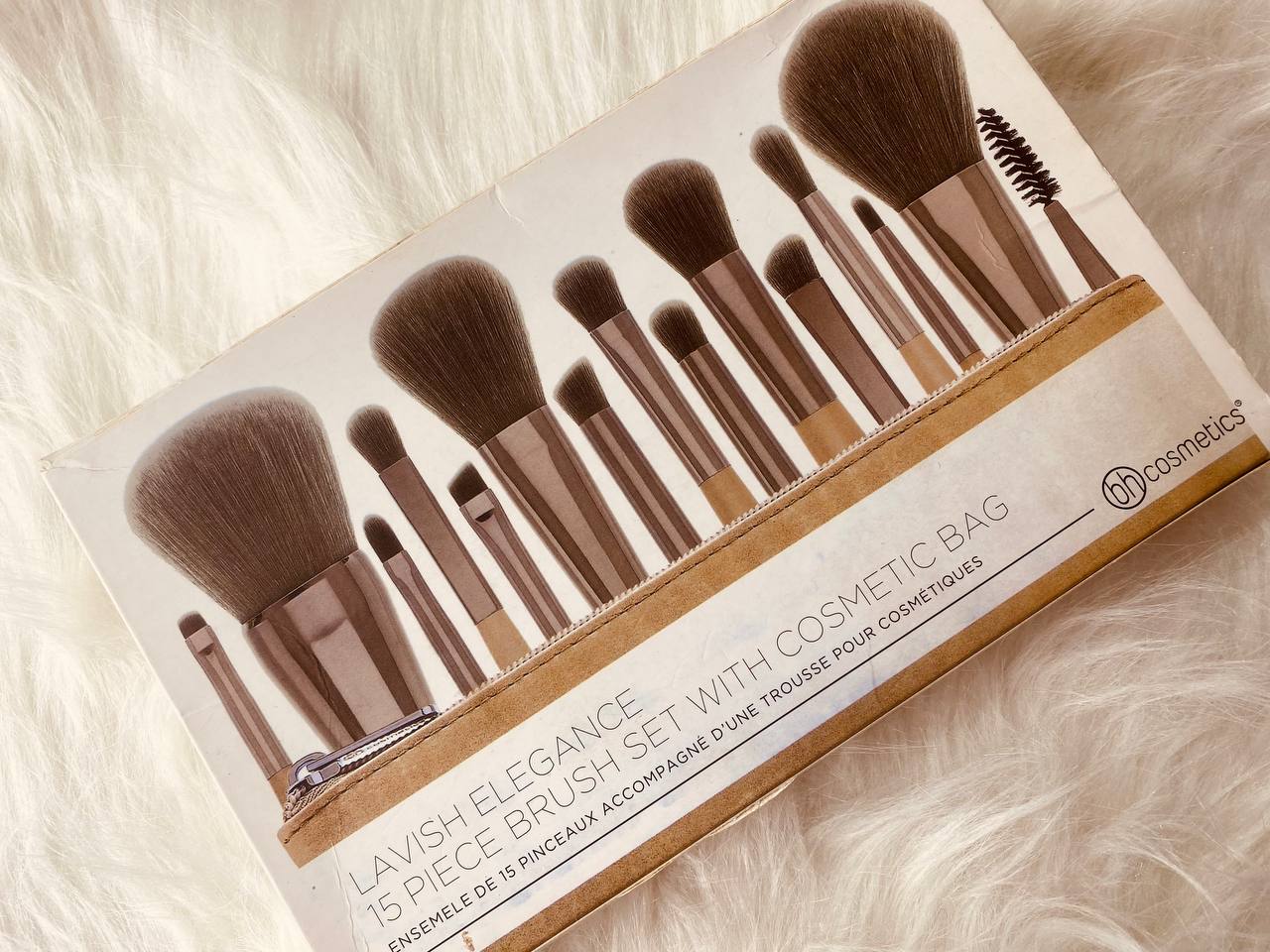 BH Cosmetics- Lavish Elegance 15 Piece Brush Set with Bag