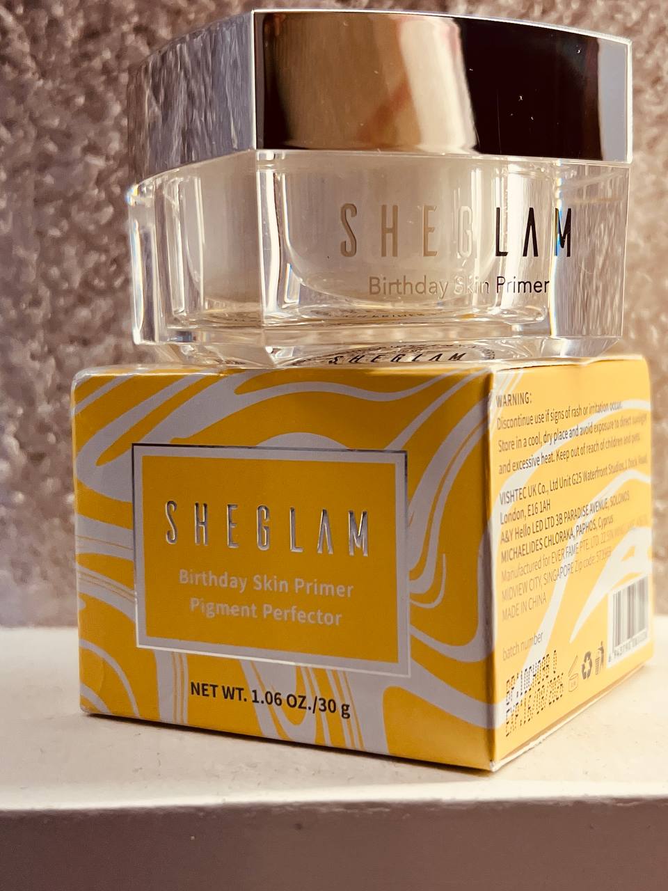  SHEGLAM Birthday Skin Primer-Pigment Perfector