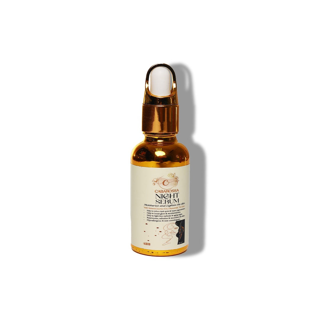 Cabarossa Night Skin Serum 30ml Moisturizing and Brightening
