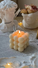 Bubble Cube Candle