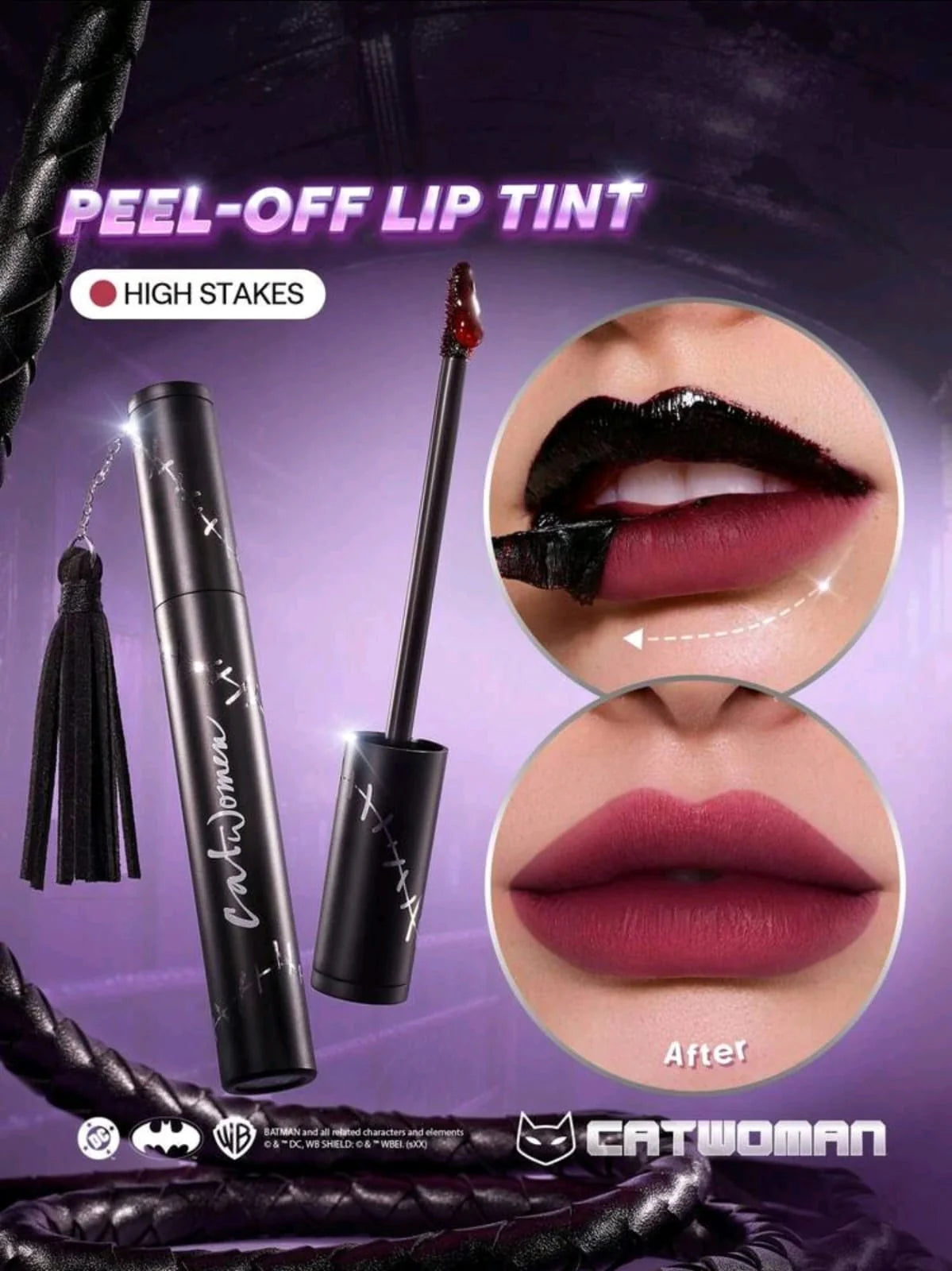SHEGLAM CATWOMAN I Am Not A Kitten Peel-Off Lip Tint