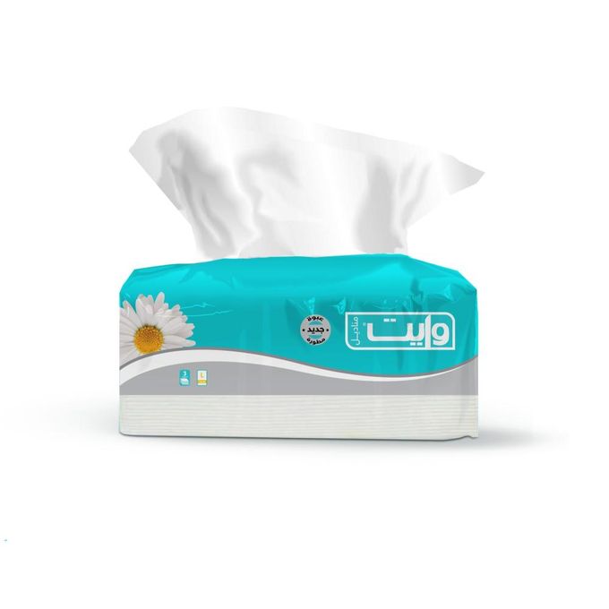 White Flexi 500 tissues