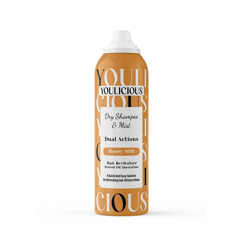 YOULICIOUS DRY SHAMPOO AND MIST HONEY MILK