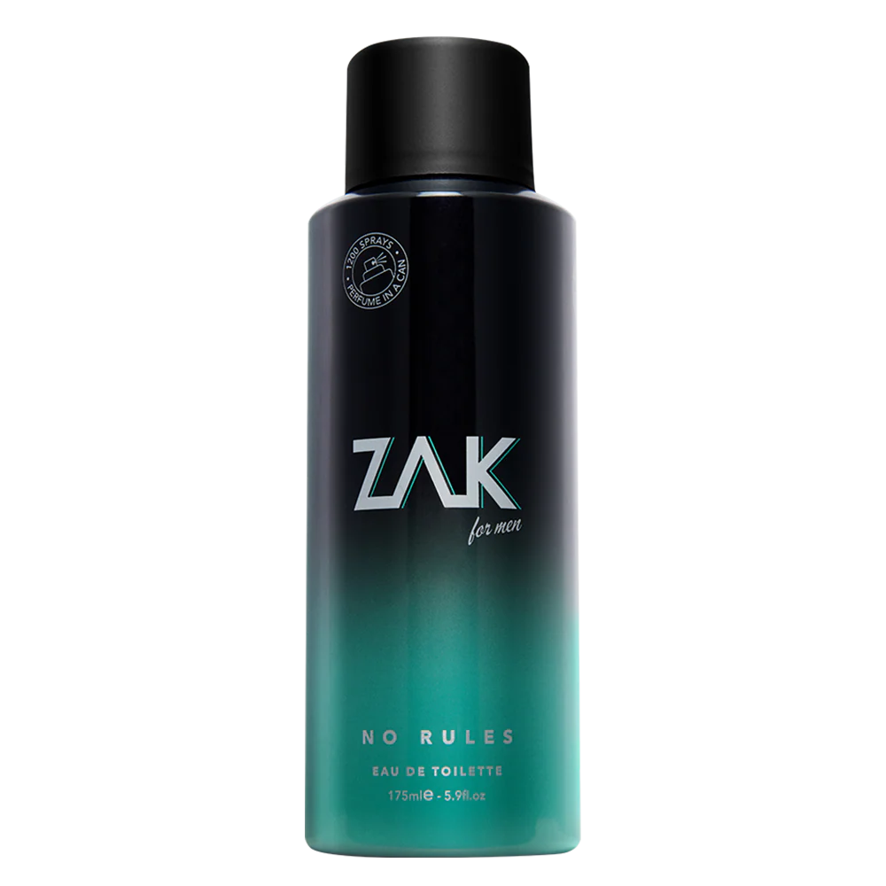 Zak No rules Eau De Toilette 175ml