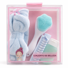 Colorsix Pink Facial Cleansing & Skincare Beauty Set with Headband