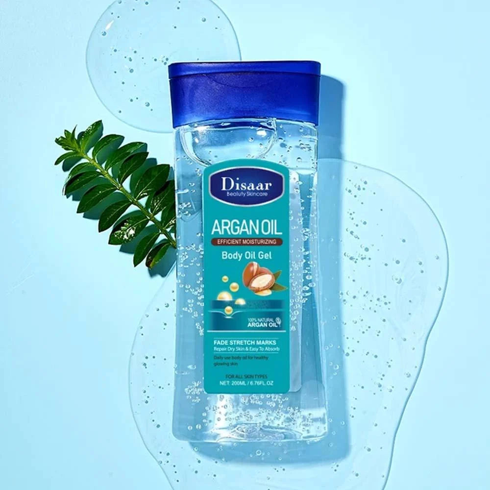 Disaar Argan Oil Efficient Moisturizing Gel Body Oil 200 ml