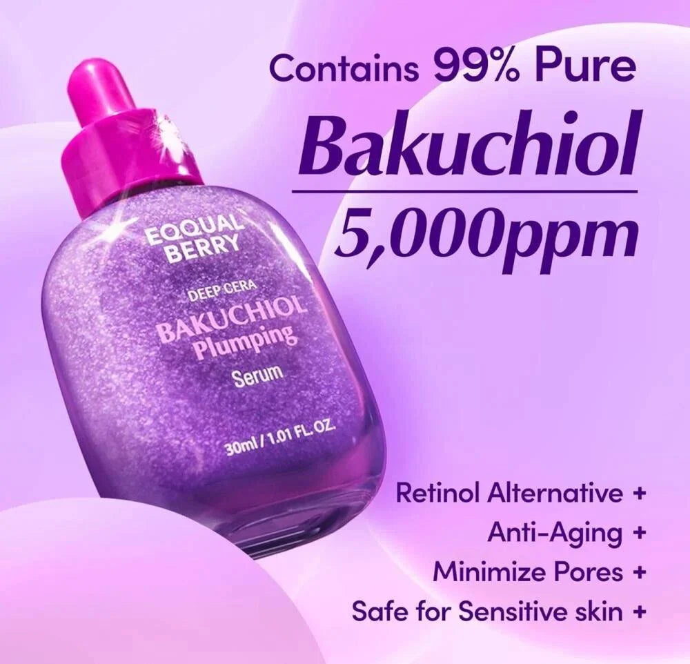 Eqqual Berry Bakuchiol Plumping Serum 30ml
