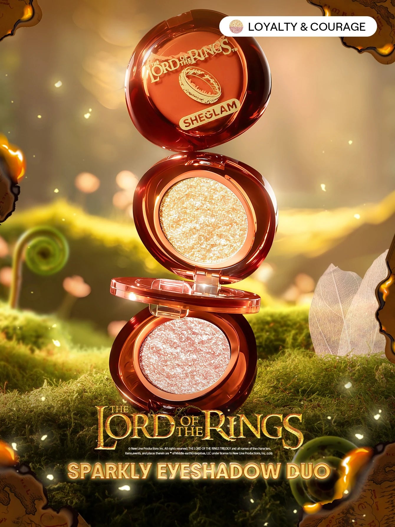SheglamThe Lord of the Rings Forces Of Fate Eyeshadow Duo