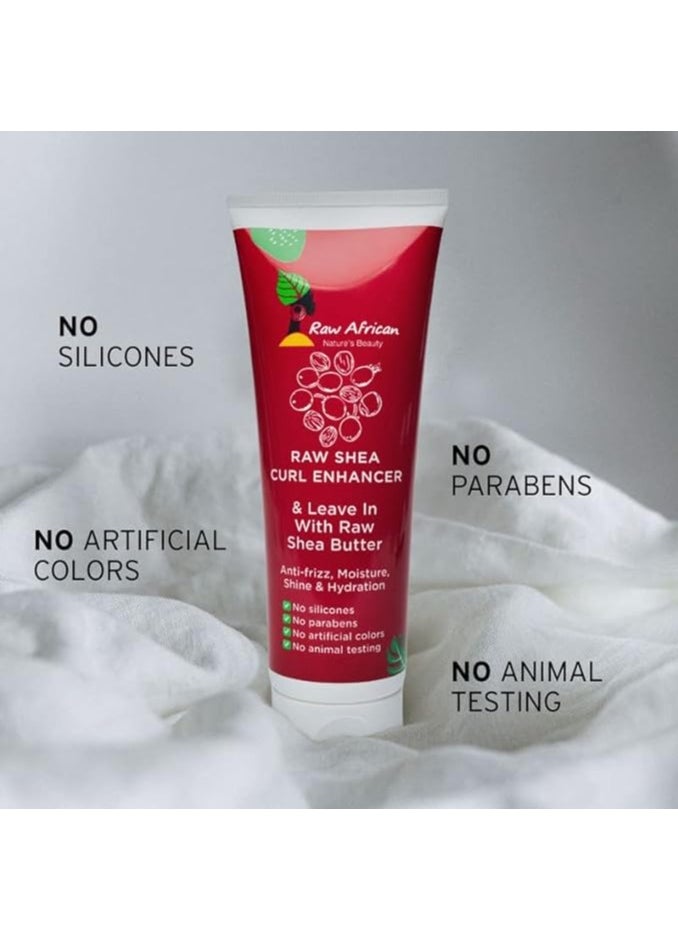 Raw African Shea Curl Enhancer and Leave In With Shea Butter 250 ml