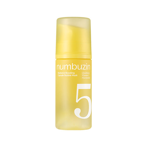 Numbuzin No.5 Radiance Boosting Capsule Bubble Mask 85ml
