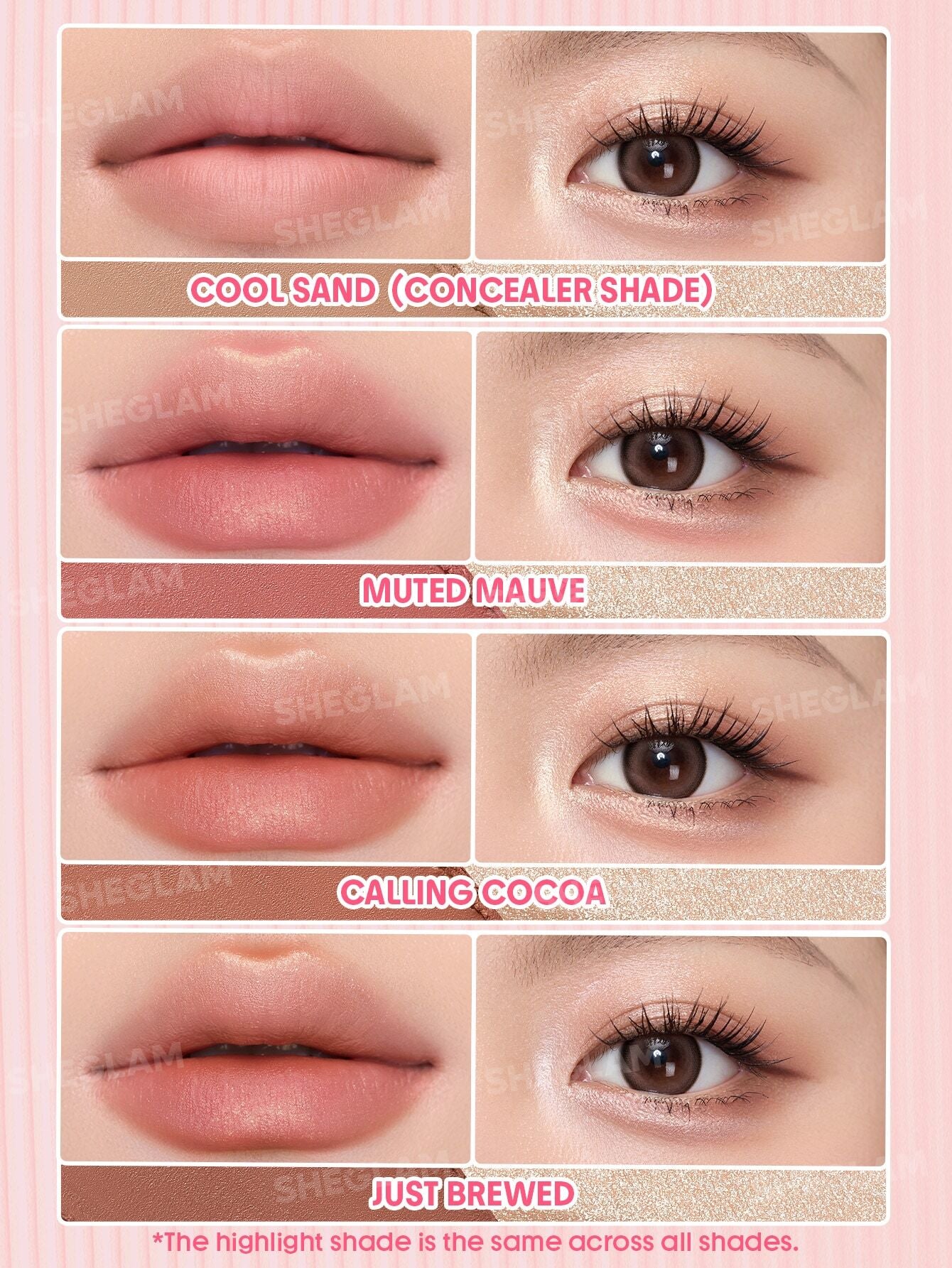 Sheglam Silky Glow Lip & Eye Pen