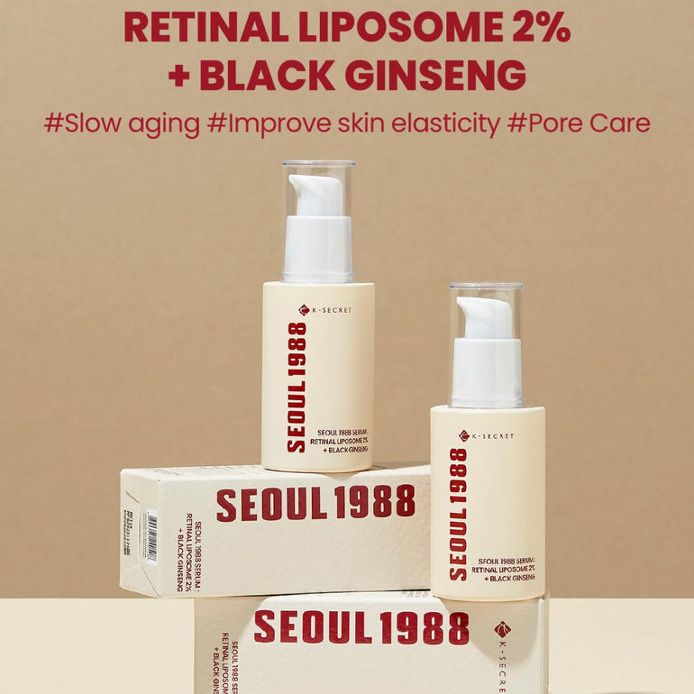 Seoul 1988 Serum Retinal Liposome 2% + Black Ginseng 30ml
