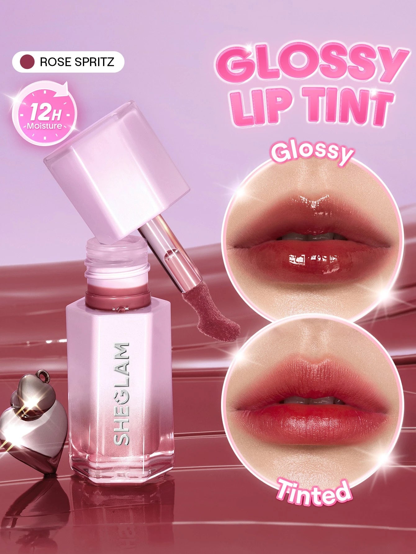 Sheglam Glazed & Locked Glossy Lip Tint