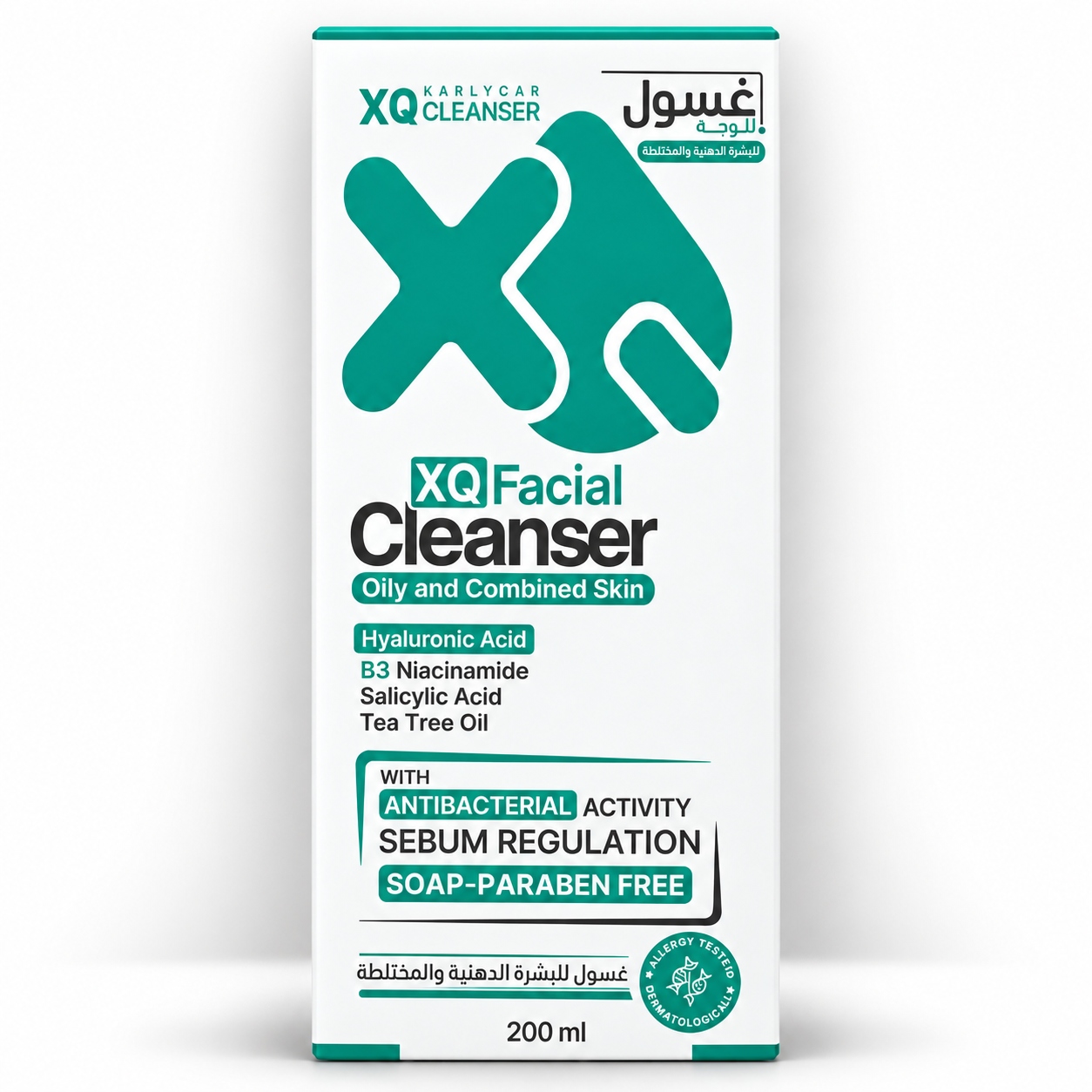 XQ Facial Cleanser Hyaluronic Acid - 200ML