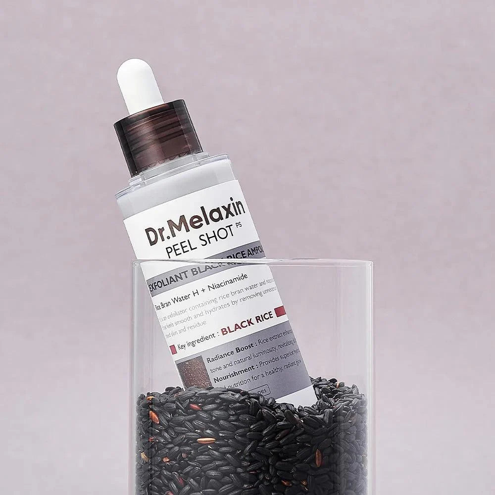 Dr.Melaxin Peel Shot Exfoliant Black Rice Ampoule 80ml