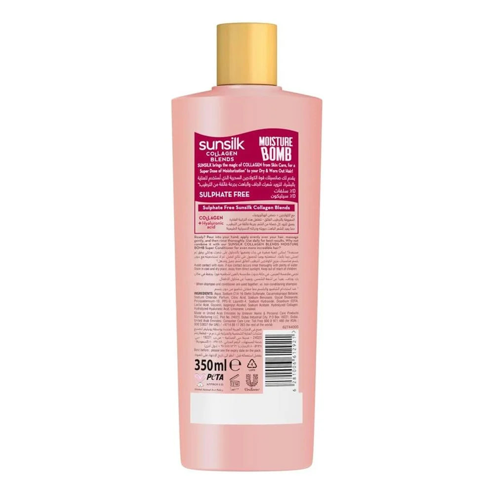 Sunsilk Shampoo Collagen Blends Moisture Bomb 350 ml