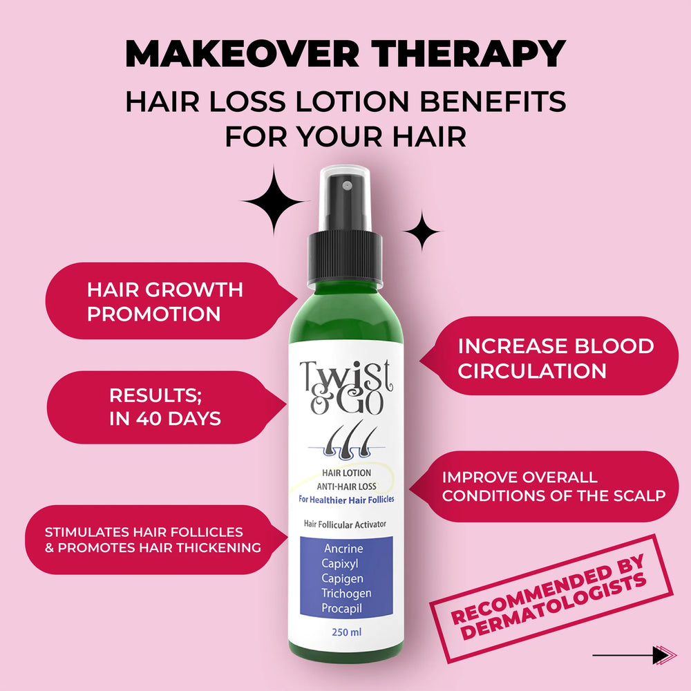 Twist and Go Anti-Hair Loss Lotion 250 Ml