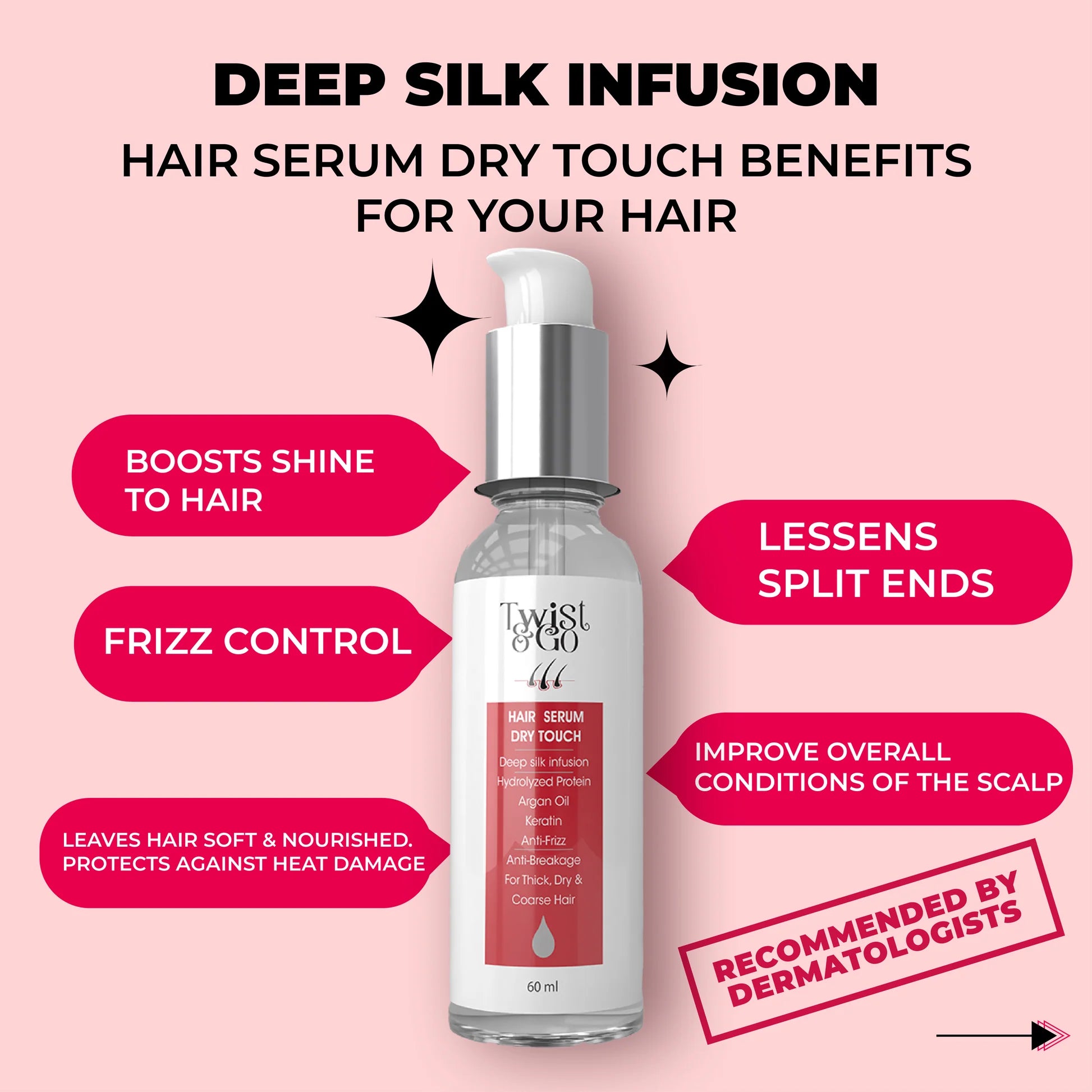 Twist and Go Hair Serum 60ml