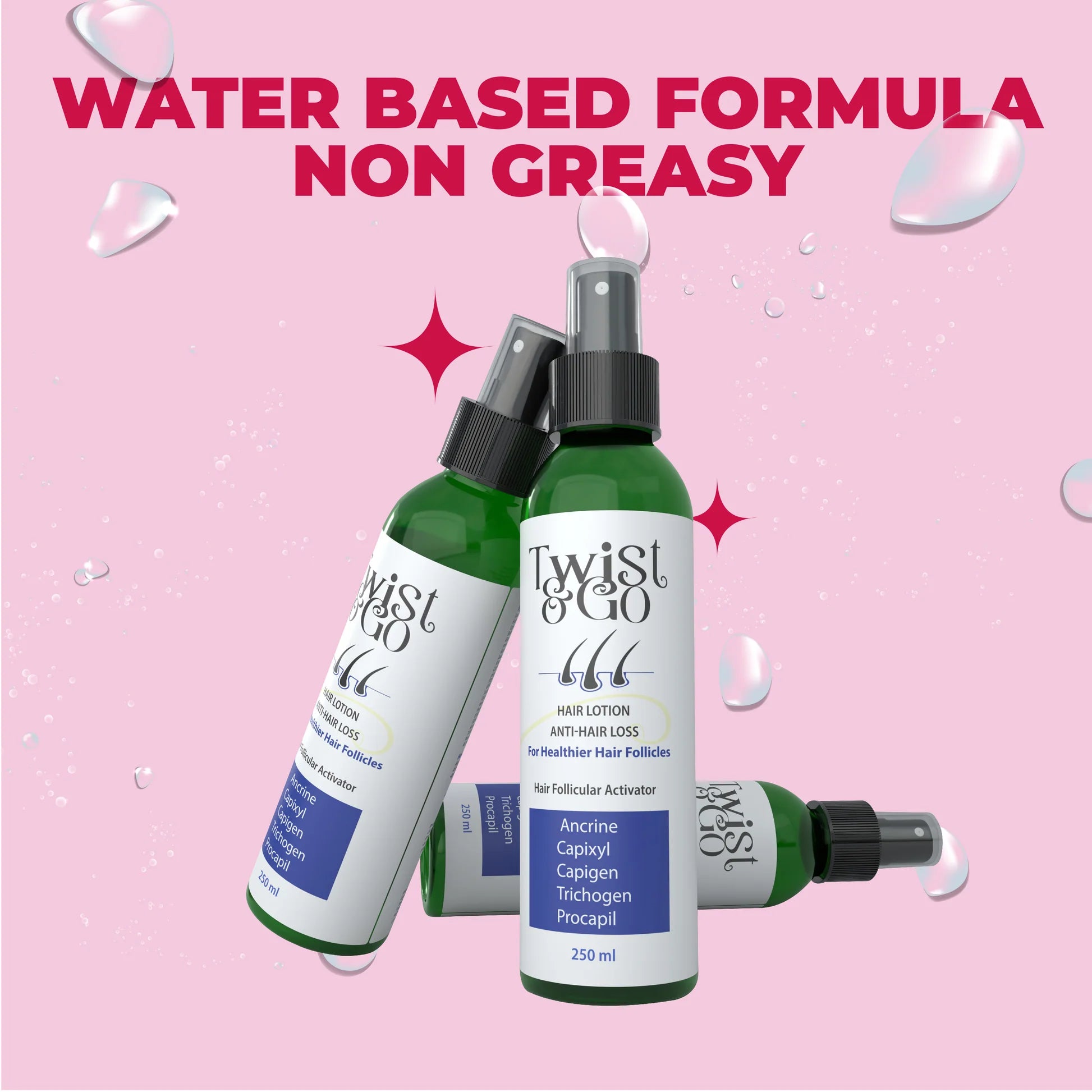 Twist and Go Anti-Hair Loss Lotion 250 Ml