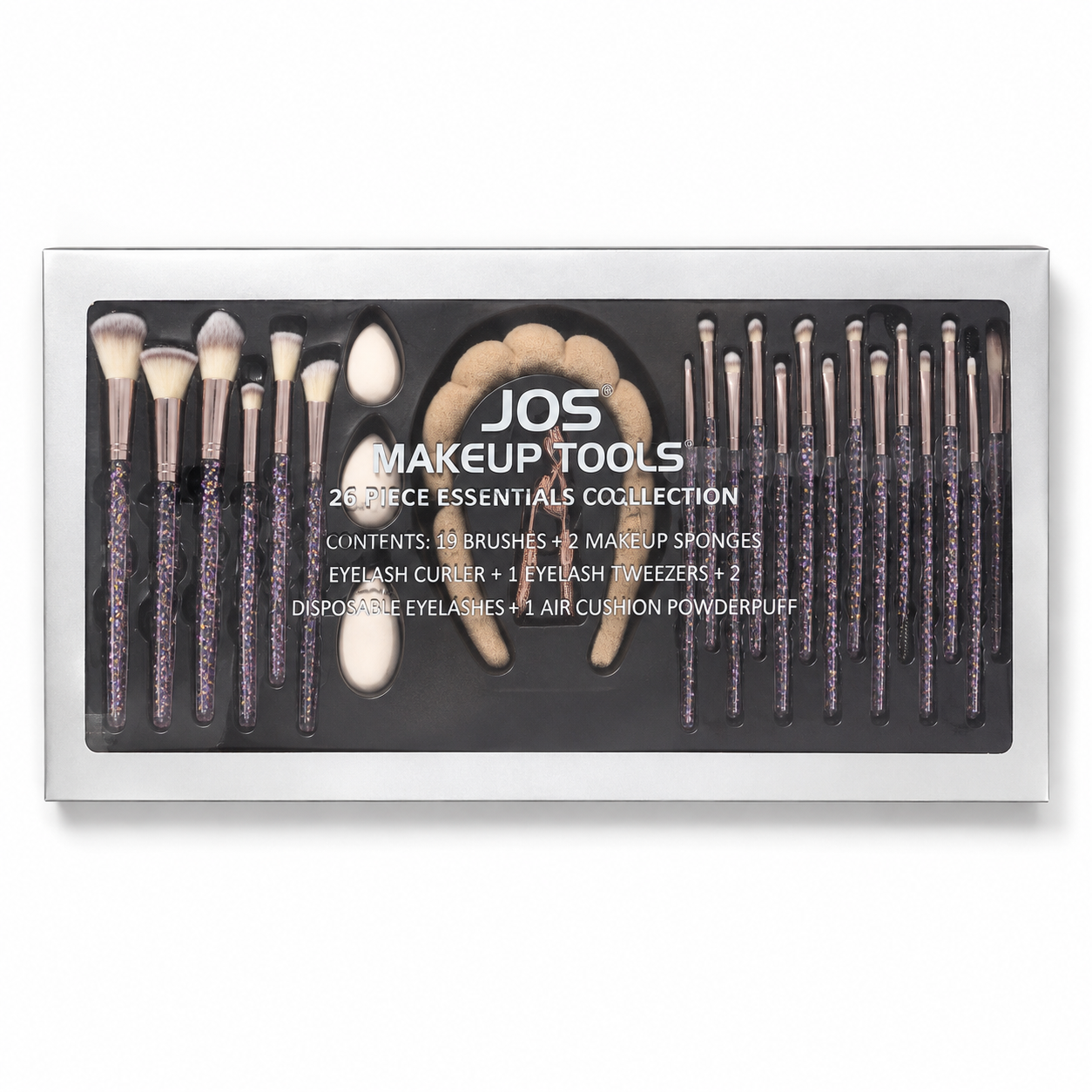 Joe Makeup Tools 26Pcs Essentials Collection
