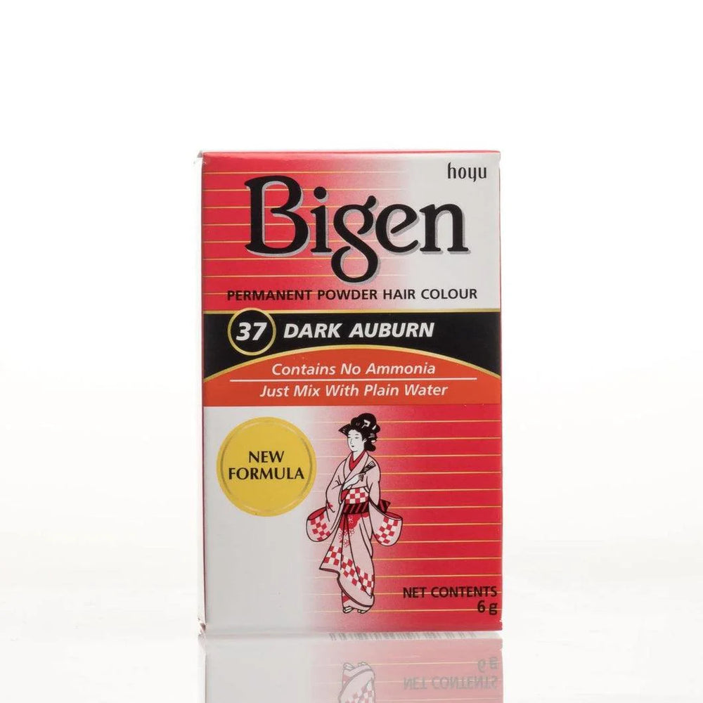 bigen permenant hair color dark auburn 37