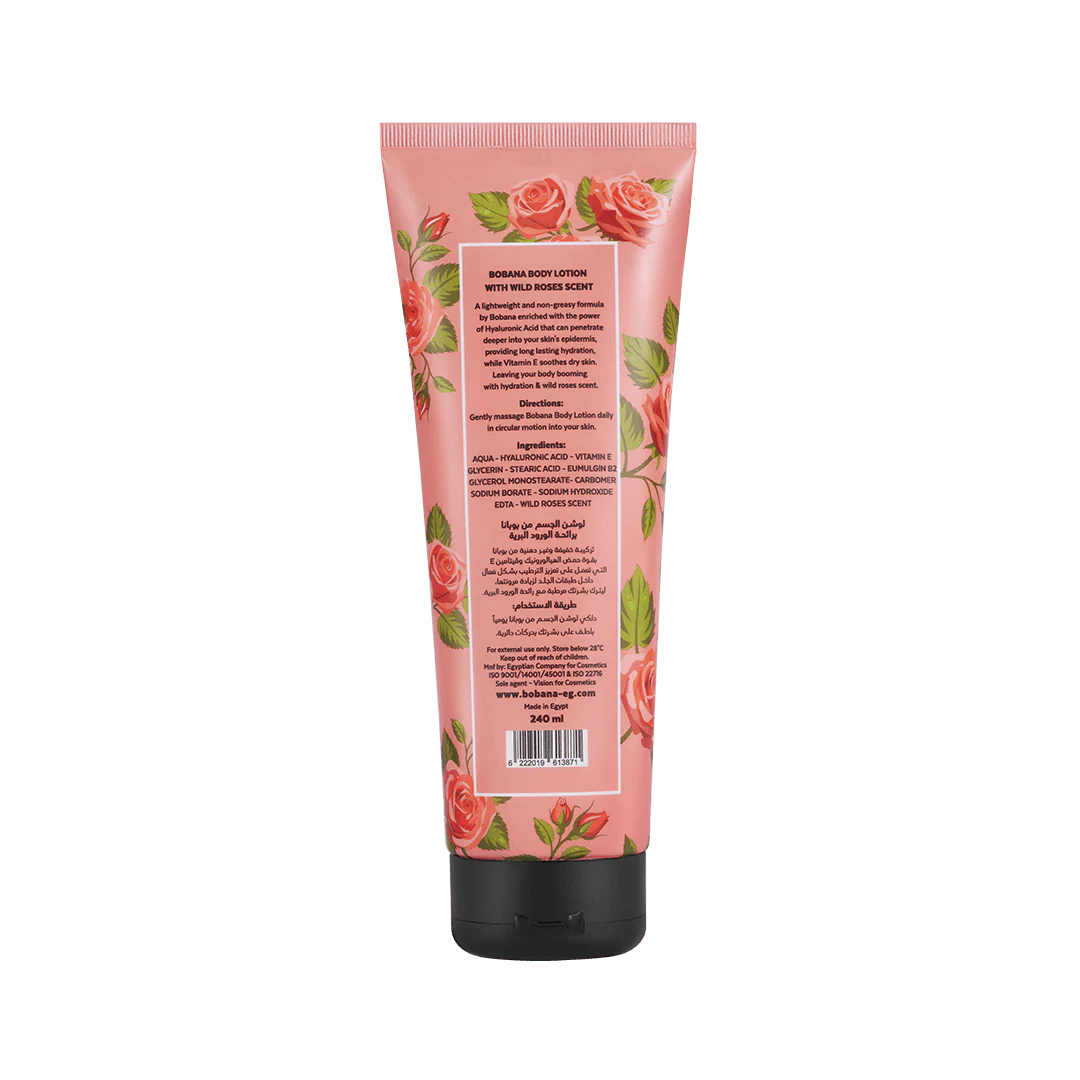 Bobana Body Lotion with Wild Roses 240 g