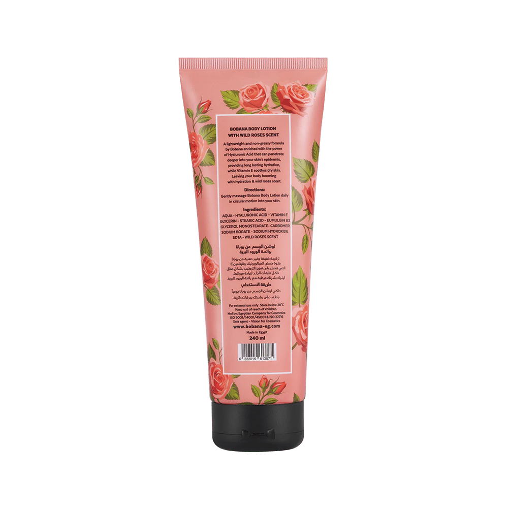 Bobana Body Lotion with Wild Roses 240 g