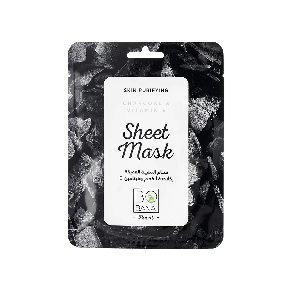 Bobana Charcoal and Vitamin E Sheet Mask