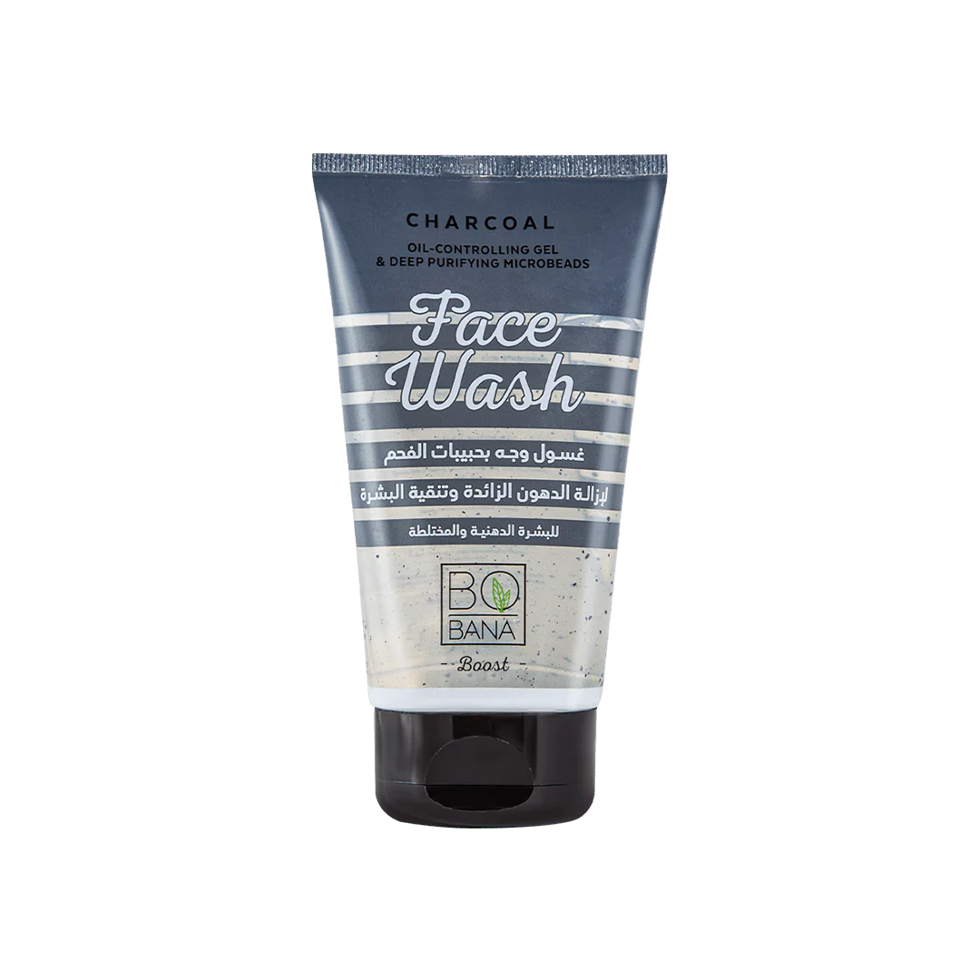 BoBana Face Wash Charcoal Oil controling gel 50ml