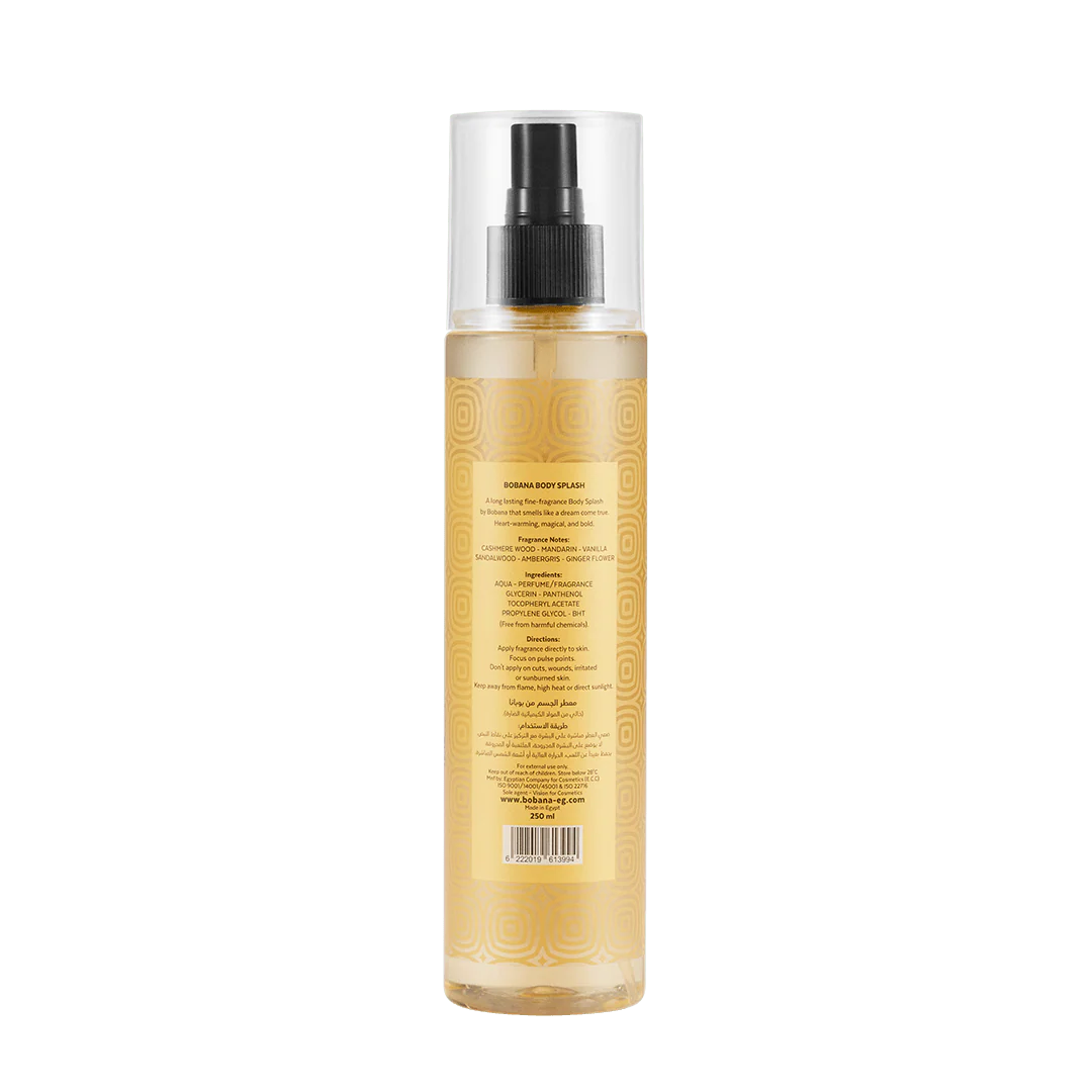 Bobana Golden Hour Body Splash 250ML