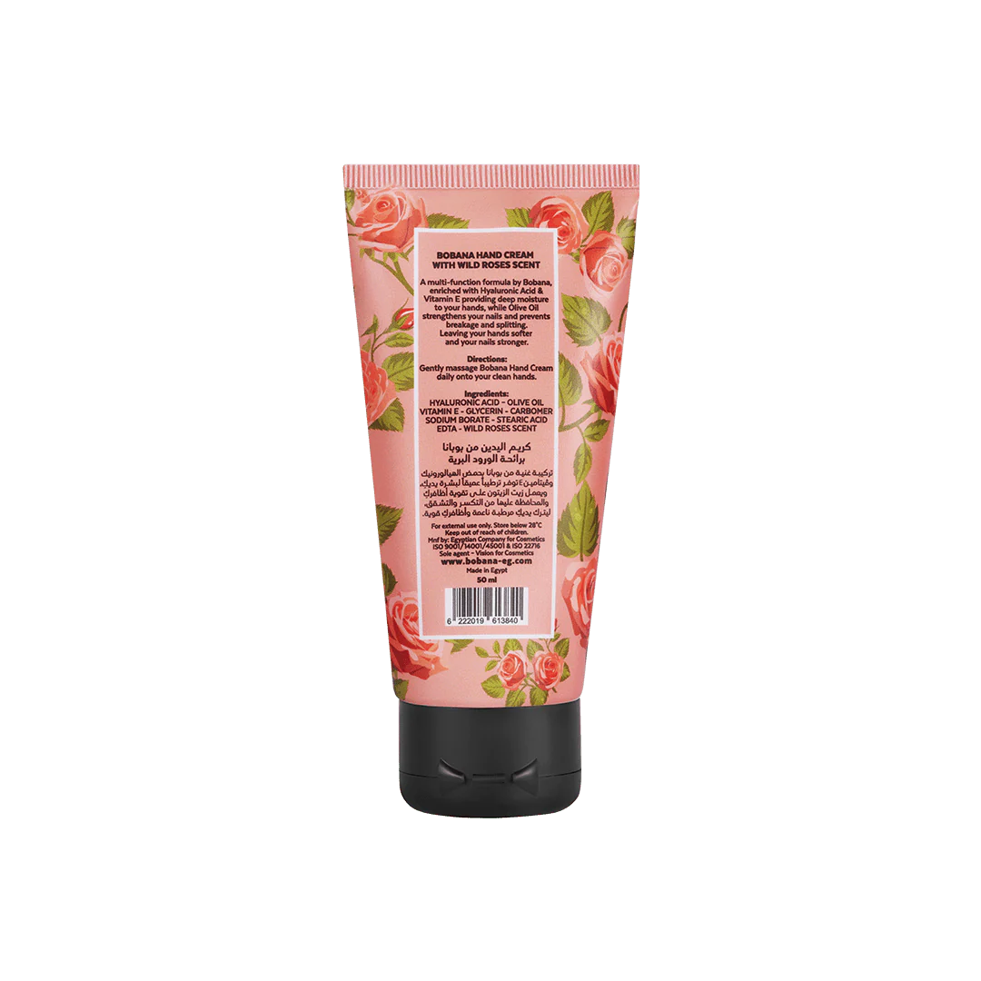 Bobana Hand Cream with Wild Roses