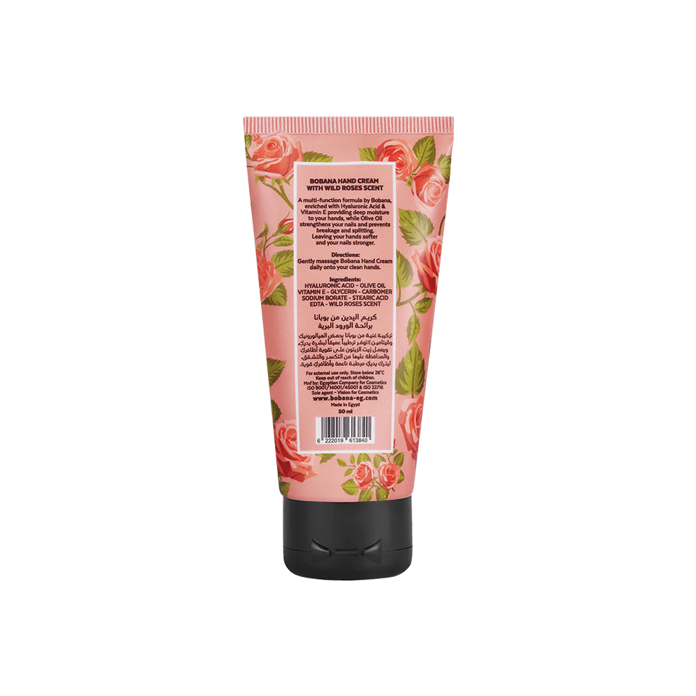 Bobana Hand Cream with Wild Roses