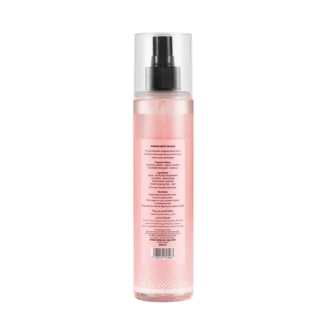 Bobana Pink At Heart Body Splash 250ML