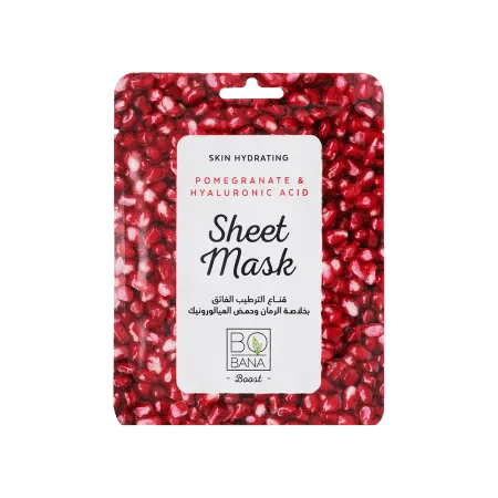 Bobana Pomegranate and Hyaluronic Acid Sheet Mask