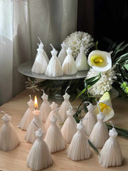 Princess Dress Shaped Candle