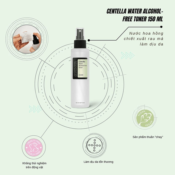 Cosrx Centella Water Alcohol-Free Toner 150Ml