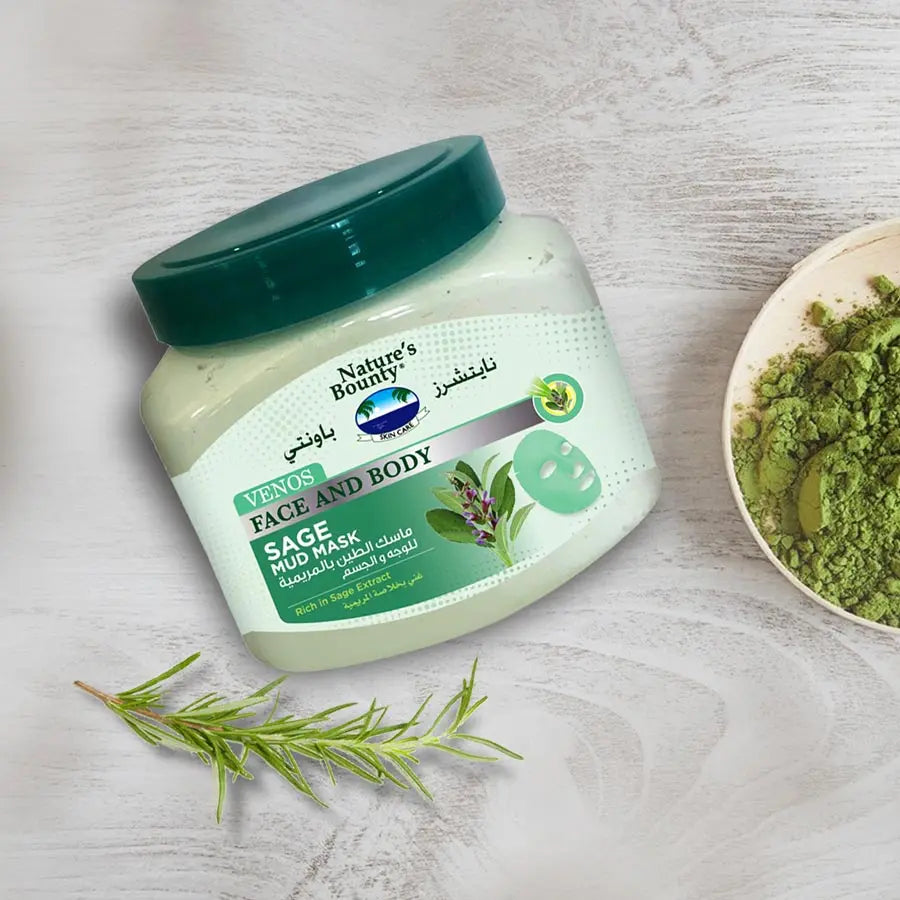 Nature's Bounty Venos Mud Mask Sage 560ml