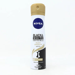 Nivea spray for women black and white invisible silky smooth 150 ml