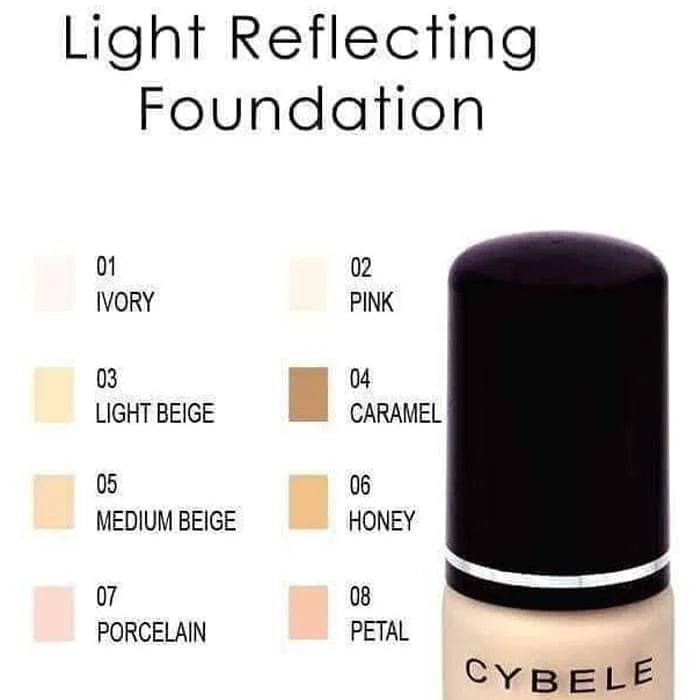 Cybele light reflecing foundation