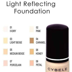 Cybele light reflecing foundation