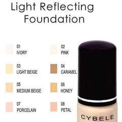 Cybele light reflecing foundation