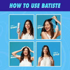 Batiste Fresh Breezy Citrus Dry Shampoo 120ml