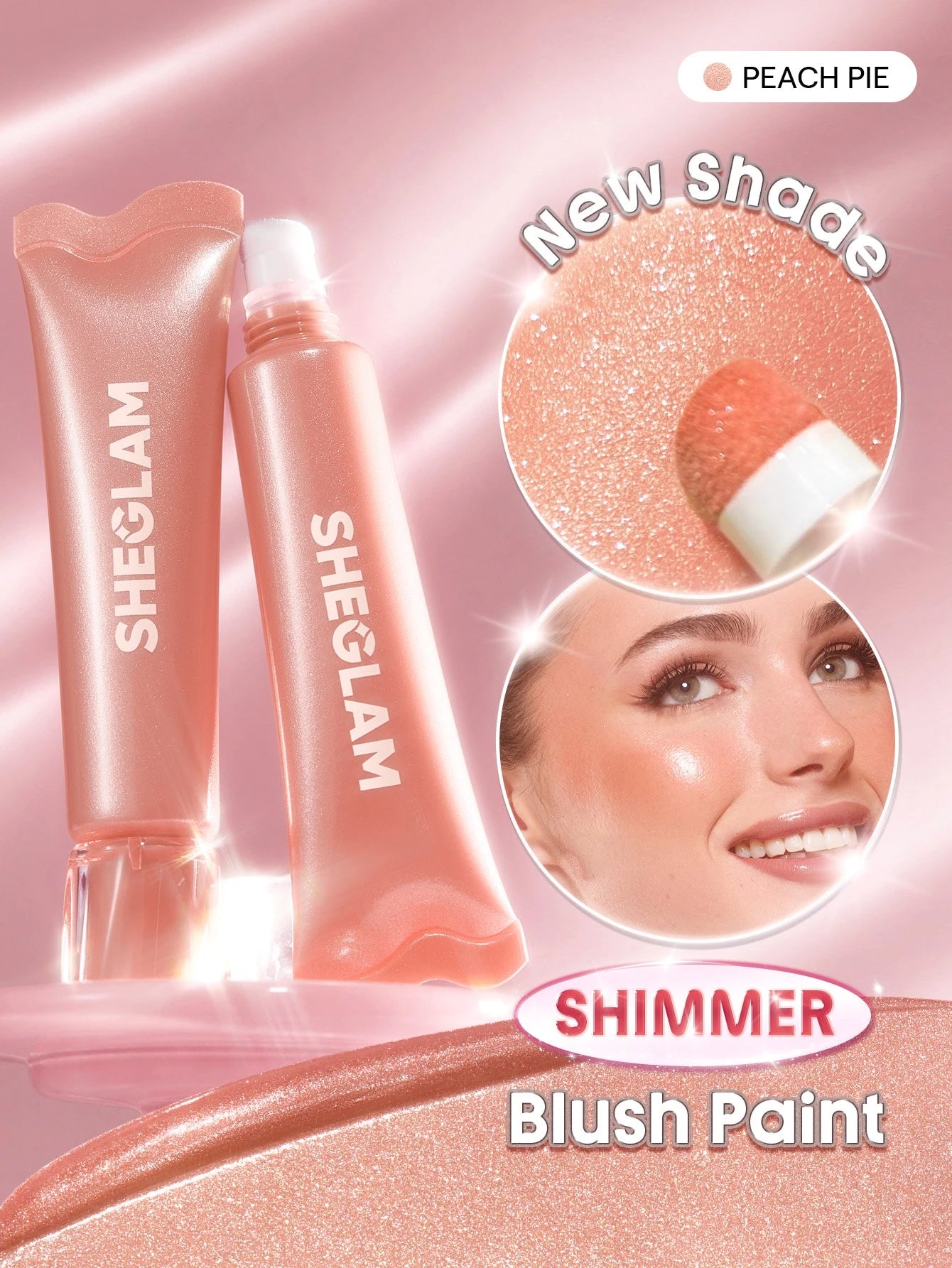 Sheglam Squeeze & Dot Matte Blush Paint
