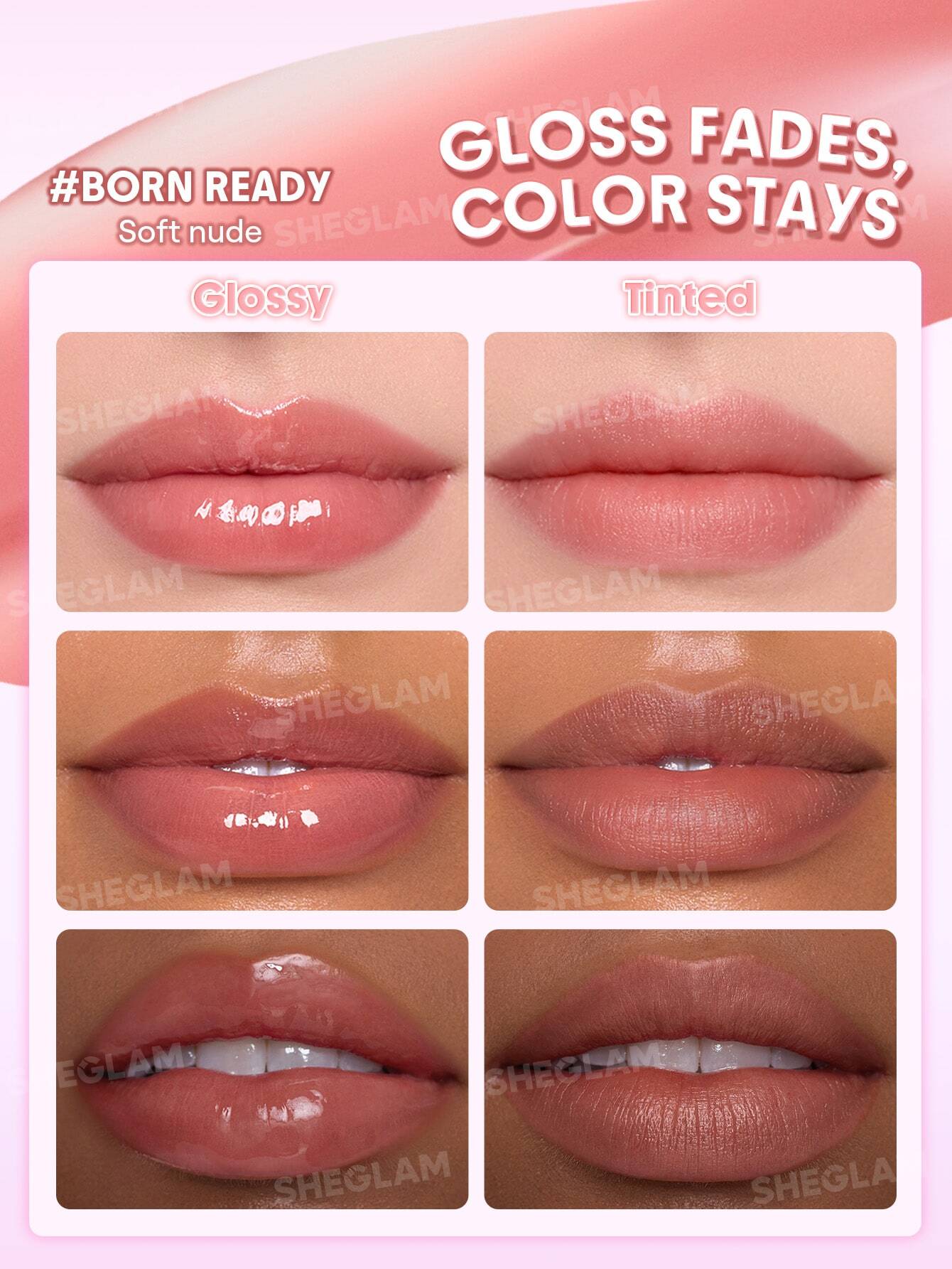 Sheglam Glazed & Locked Glossy Lip Tint