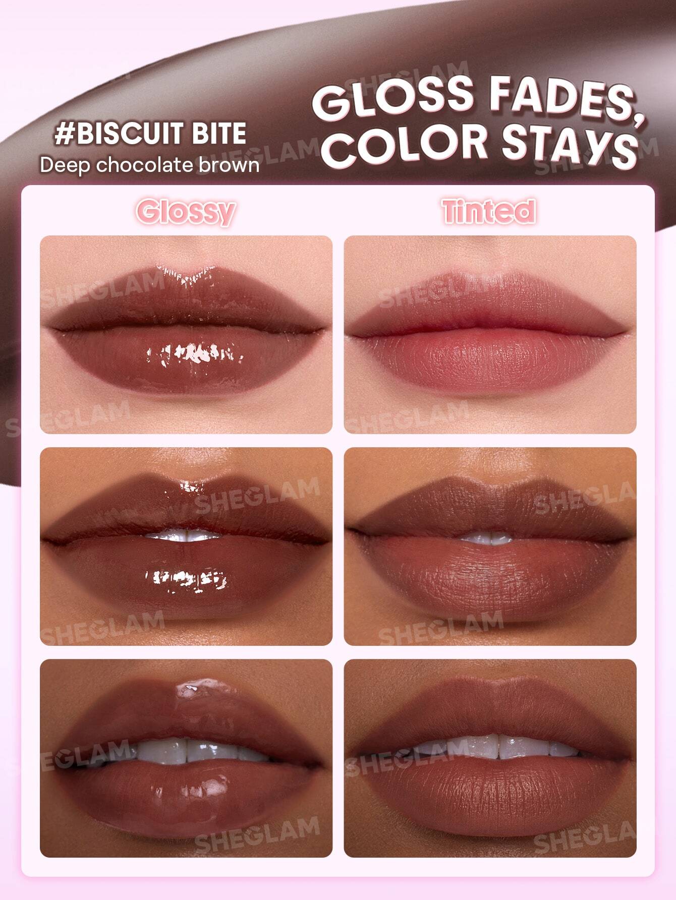 Sheglam Glazed & Locked Glossy Lip Tint